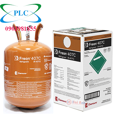 Gas lạnh R407C- Freon- USA