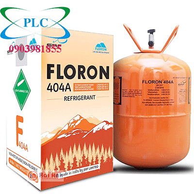 Gas lạnh R404a-net 10.9kg Floron Ấn Độ